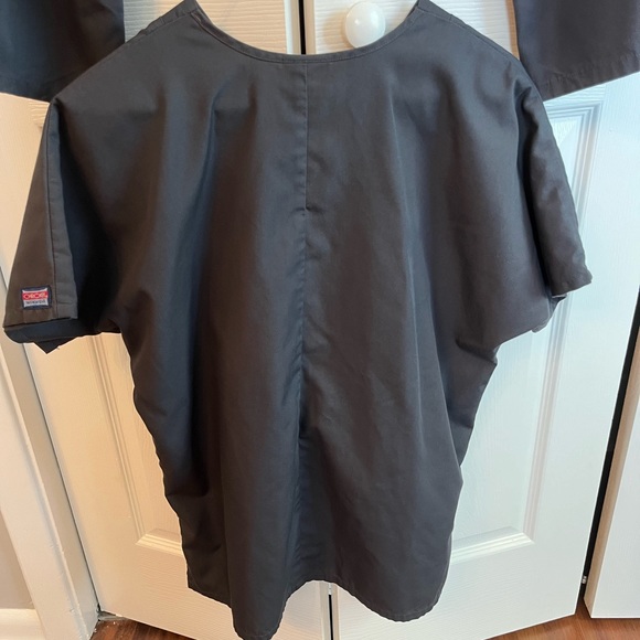 Cherokee Workwear Scrubs Charcoal Gray Small Petite - Picture 8 of 9